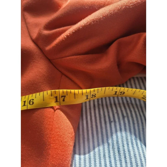 The Limited - Womens Single Button Lined Blazer Jacket -Orange - Size Small -EUC - Picture 13 of 15